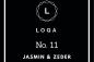 Preview: LOQA Duftkerze Jasmin und Zeder - Serie Signature