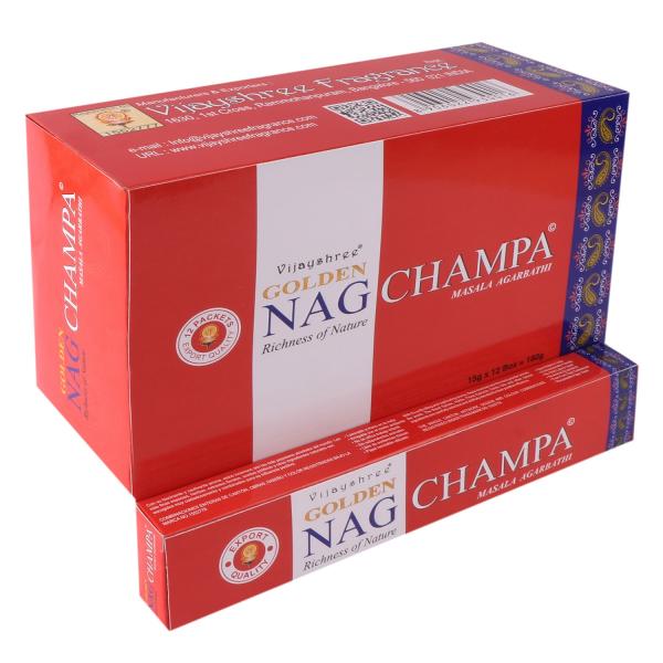 GOLDEN Nag Champa 15 gr. Räucherstäbchen